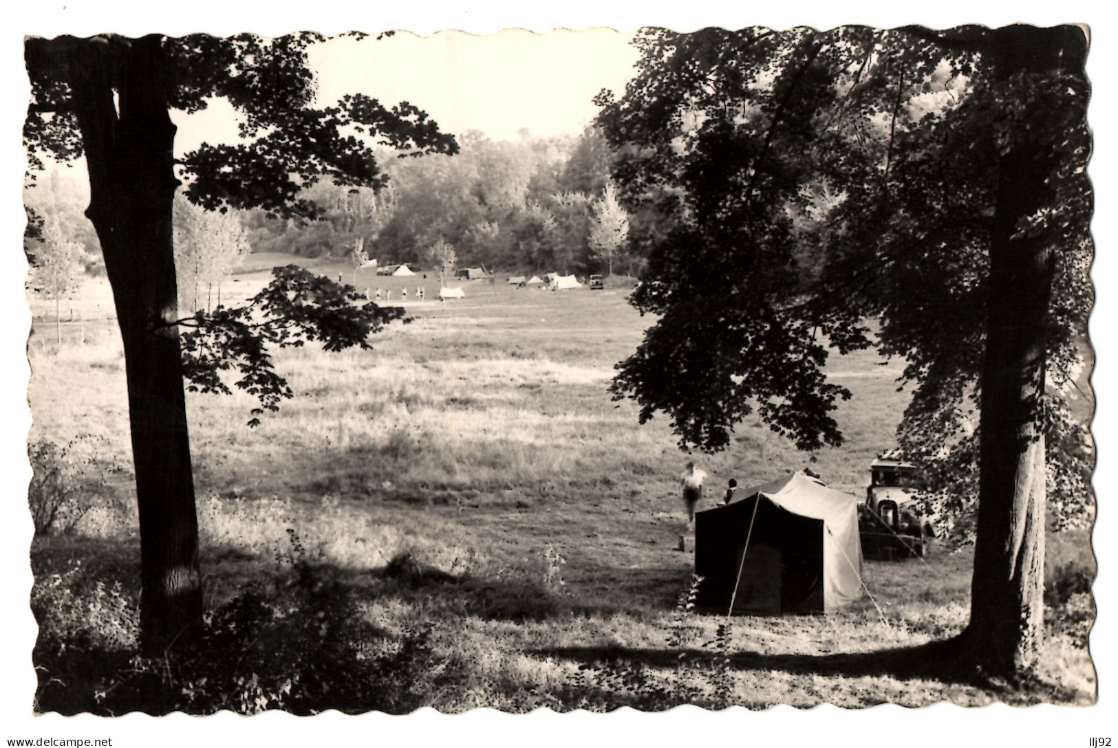 CPSM PF 77 - Environs D'ESBLY (Seine Et Marne) - Camp Des Campeurs De LESCHES - Ed. Sepap - TBE - Esbly