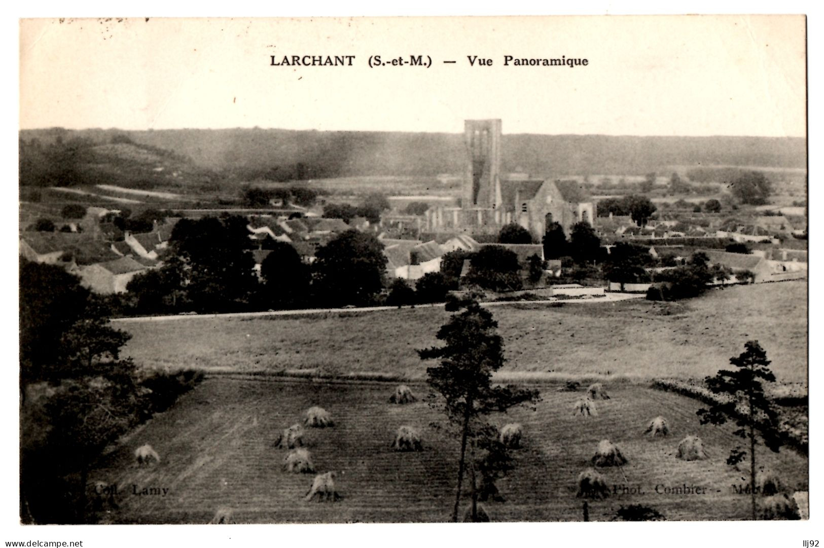 CPA 77 - LARCHANT (Seine Et Marne) - Vue Panoramique - Ed. Lamy Phot. Combier - Larchant