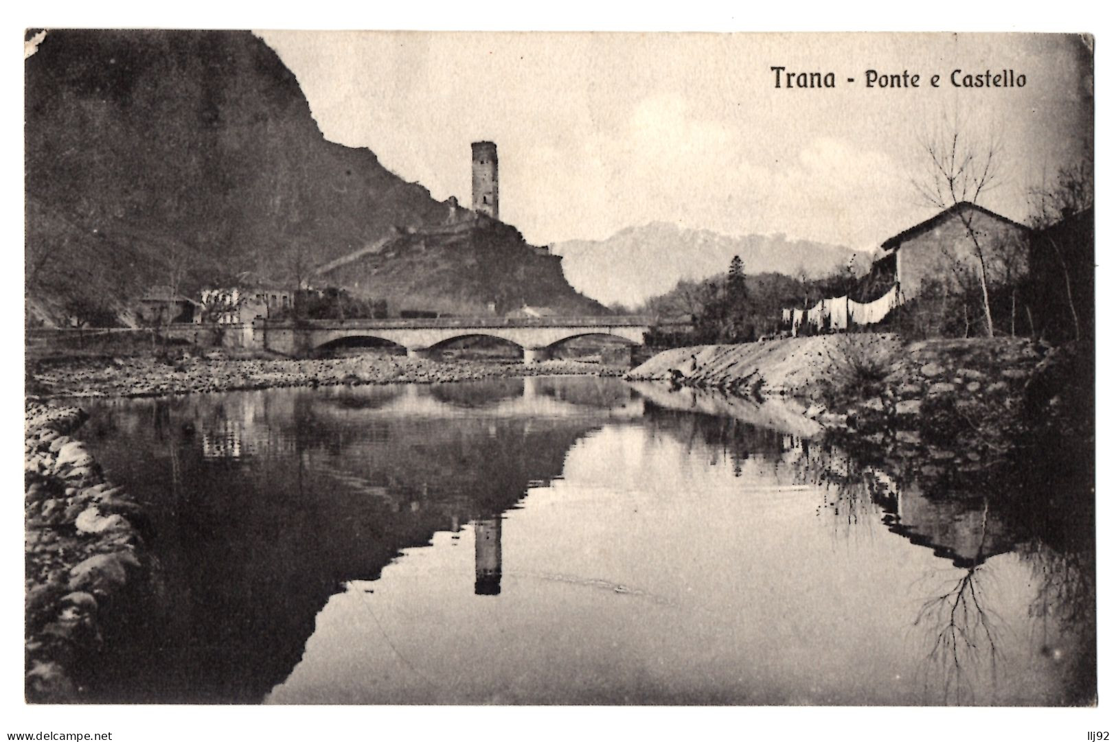 CPA Italie - TRANA - Ponte E Castello - M.G.C 29797 - Autres & Non Classés