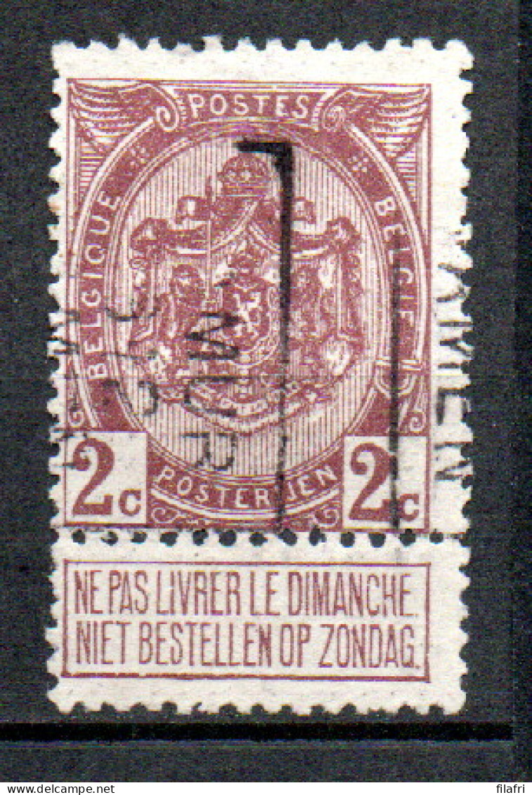 1962 Voorafstempeling Op Nr 82 - NAMUR 1912 NAMEN - Positie B - Rolstempels 1910-19