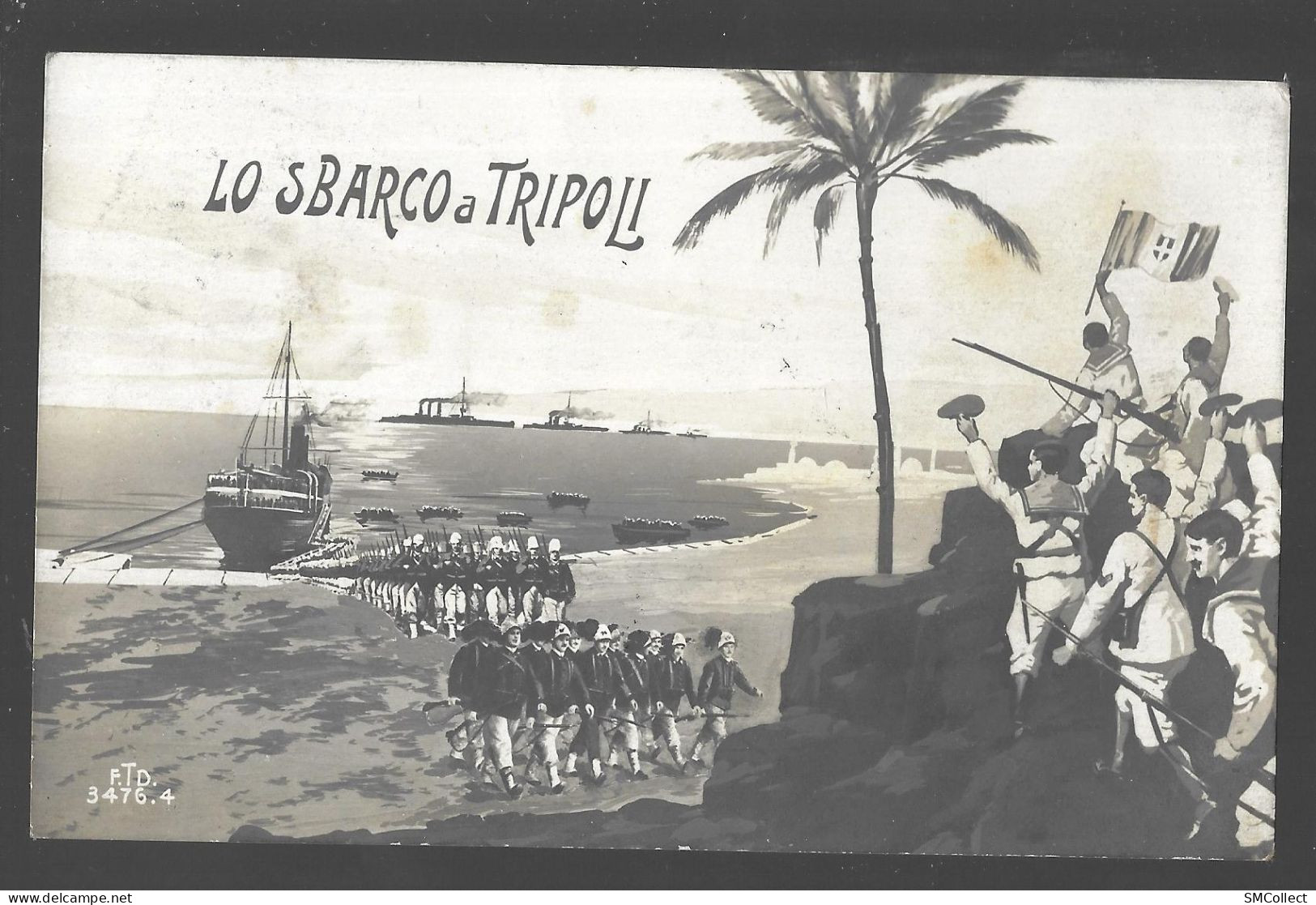 Lo Sbarco A Tripoli (9949) - Libia