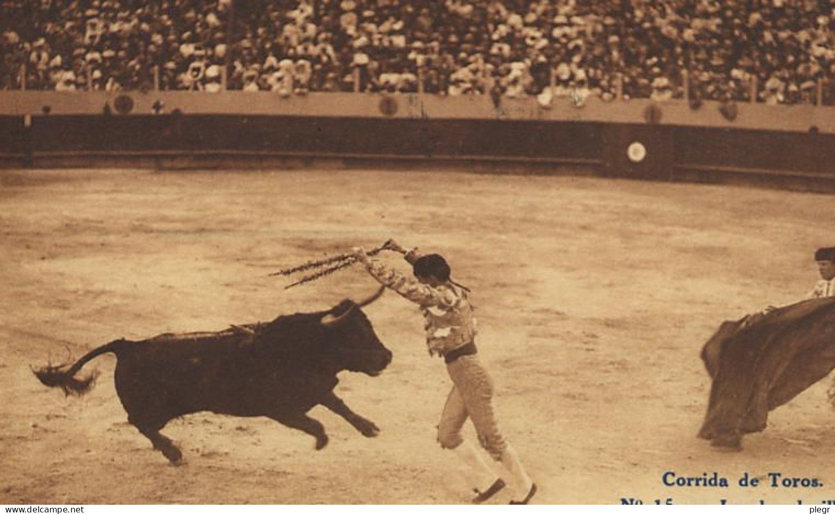 0-CORRIDA DE TOROS - LAS BANDERILLAS - #13024 - Stierkampf