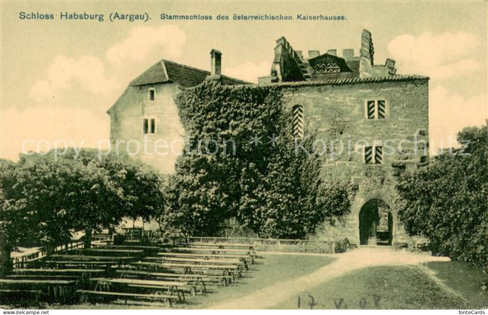 13707001 Habsburg Schloss Habsburg Stammschloss Des Oesterreichischen Kaiserhaus - Sonstige & Ohne Zuordnung