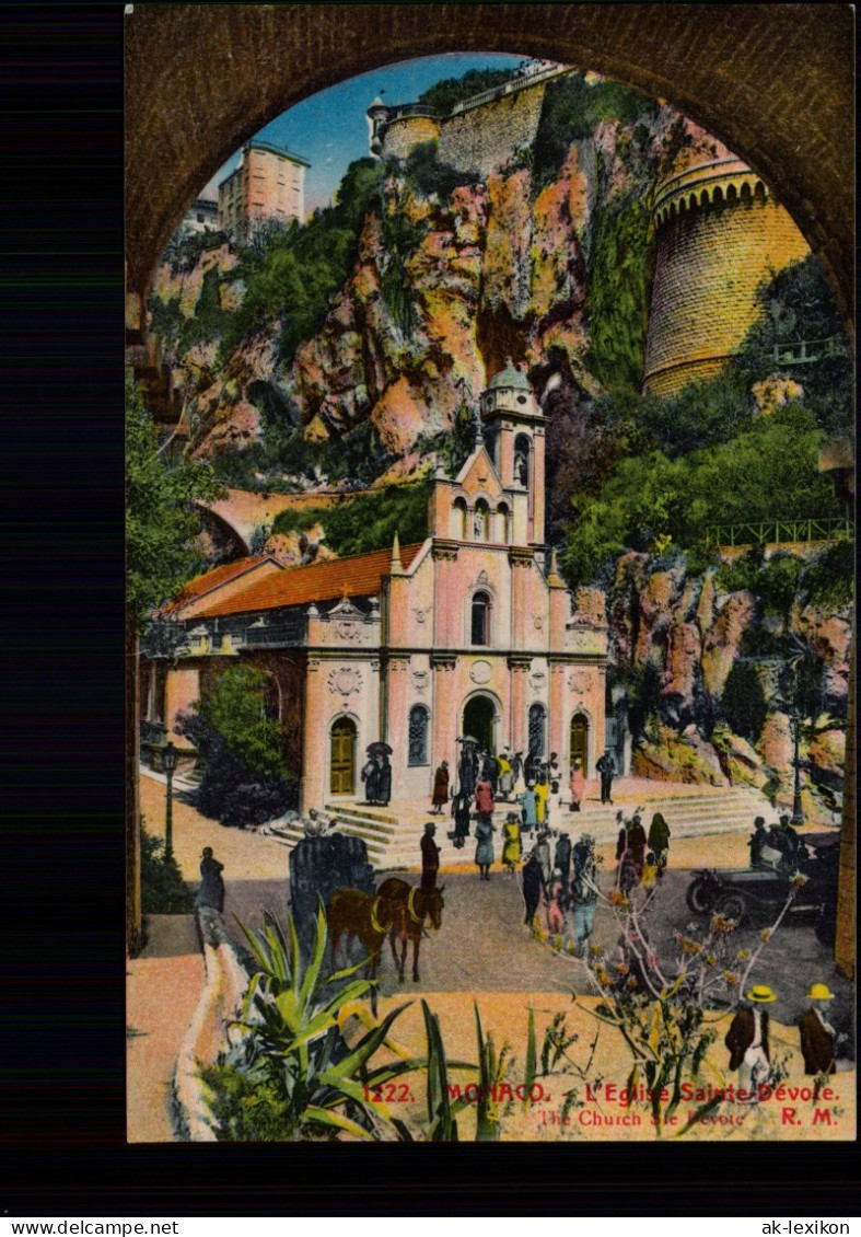 Postcard Monaco Kirche 1913 - Other & Unclassified