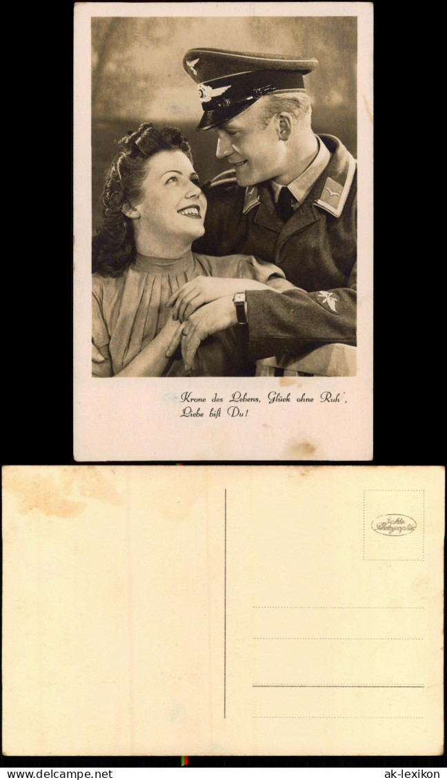 Soldat Und Frau Krone Des Lebens, Glück Ohne Ruh', Liebe Liebespaare - Love 1938 - Paare