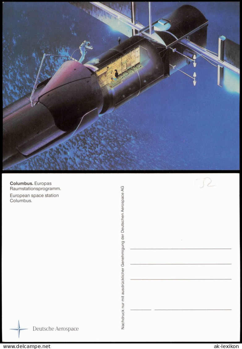 Raumfahrt Columbus. Europas Raumstationsprogramm. European Space Station 1994 - Spazio