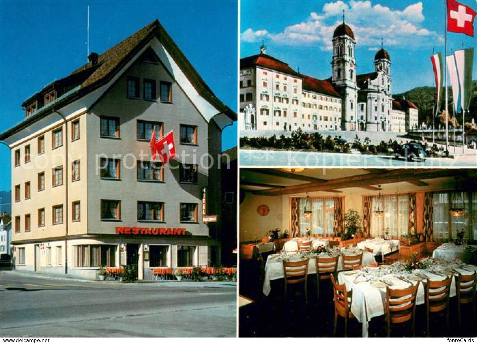 13705733 Einsiedeln SZ Hotel National Restaurant Kloster Einsiedeln SZ - Autres & Non Classés