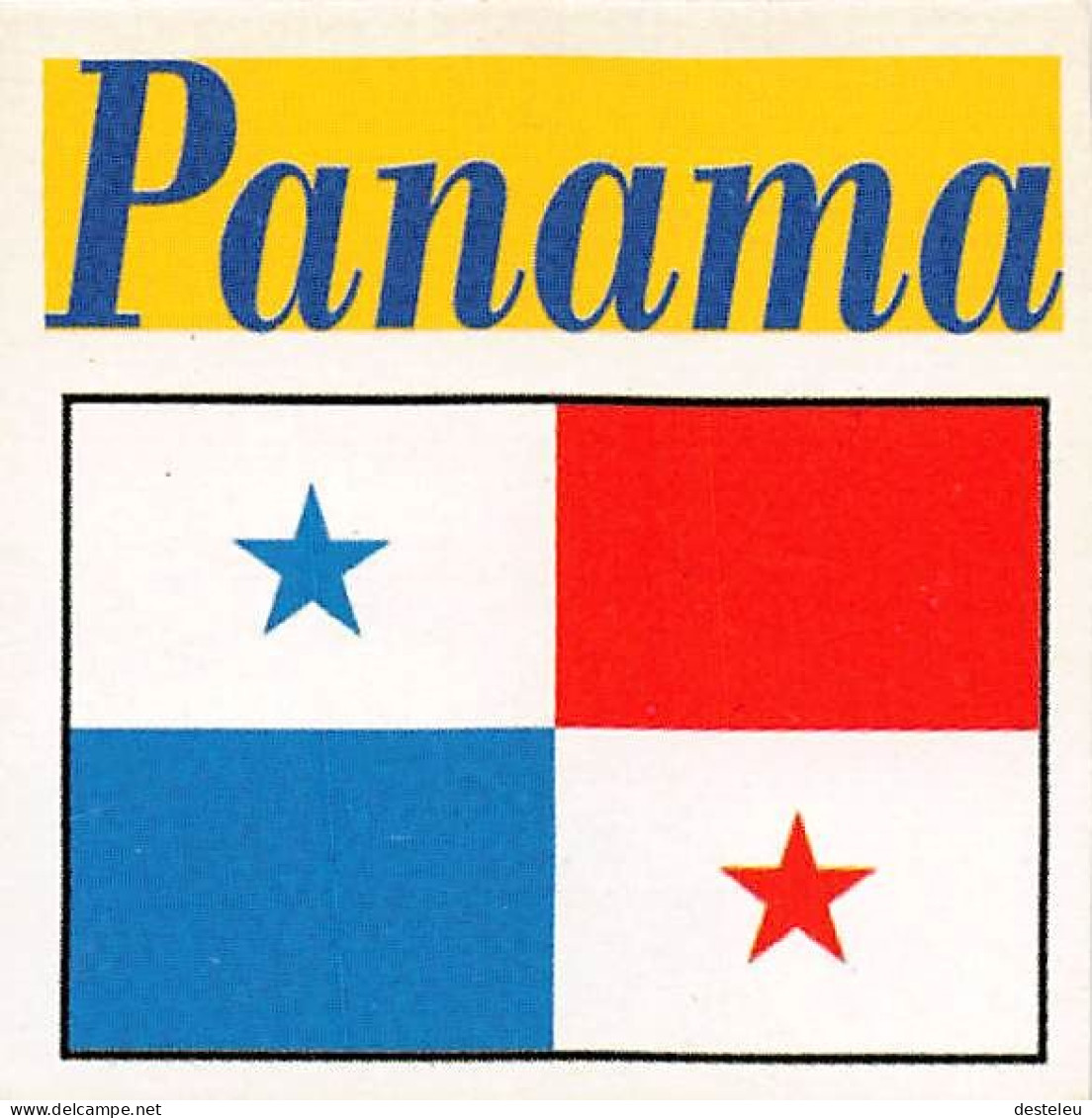 Flag Chromo -  Panama - 5 X 5 Cm - Altri & Non Classificati