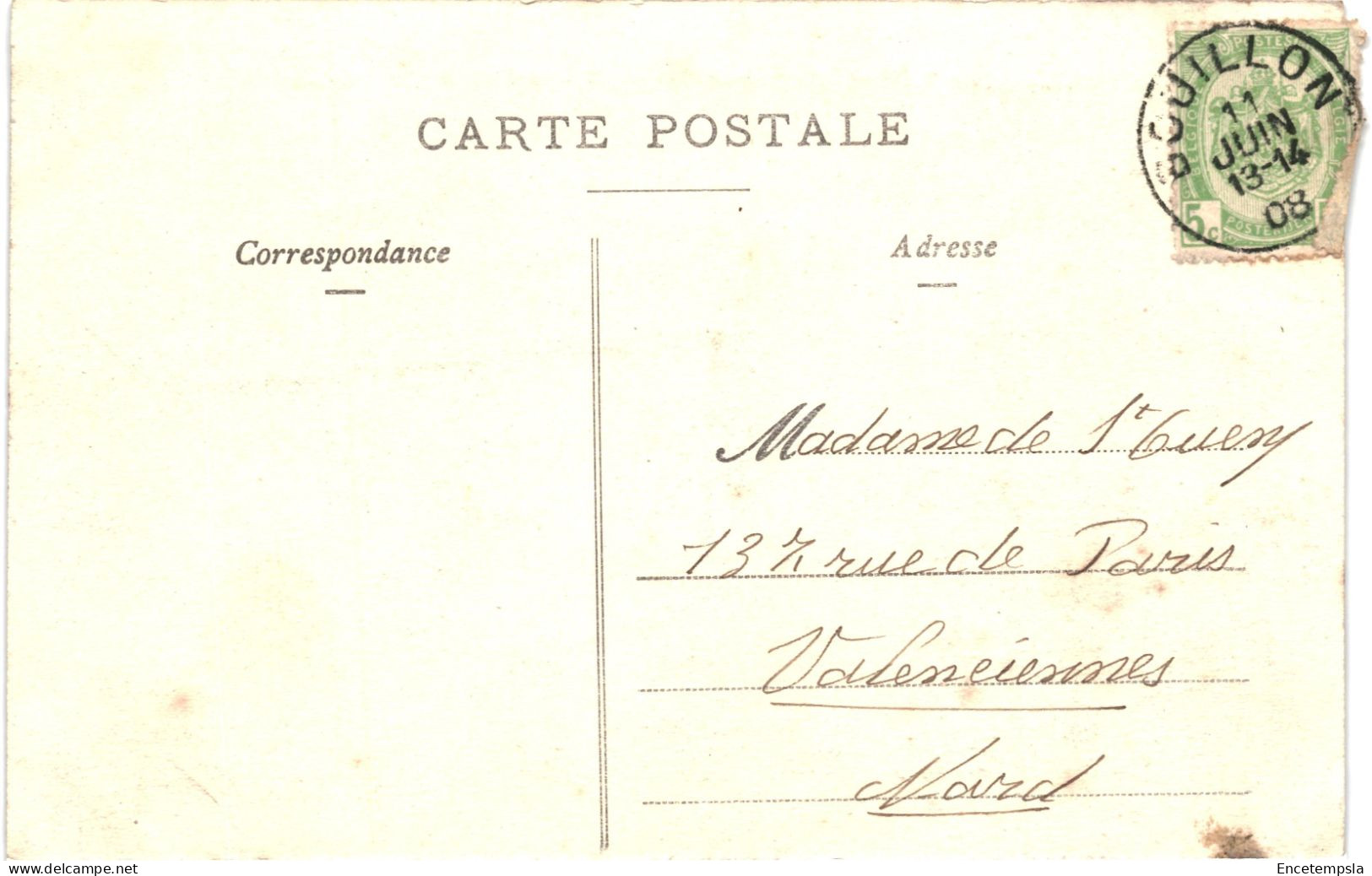 CPA Carte Postale Belgique Orval Ruines De L'Ancienne église Notre Dame 1908 VM80041 - Florenville