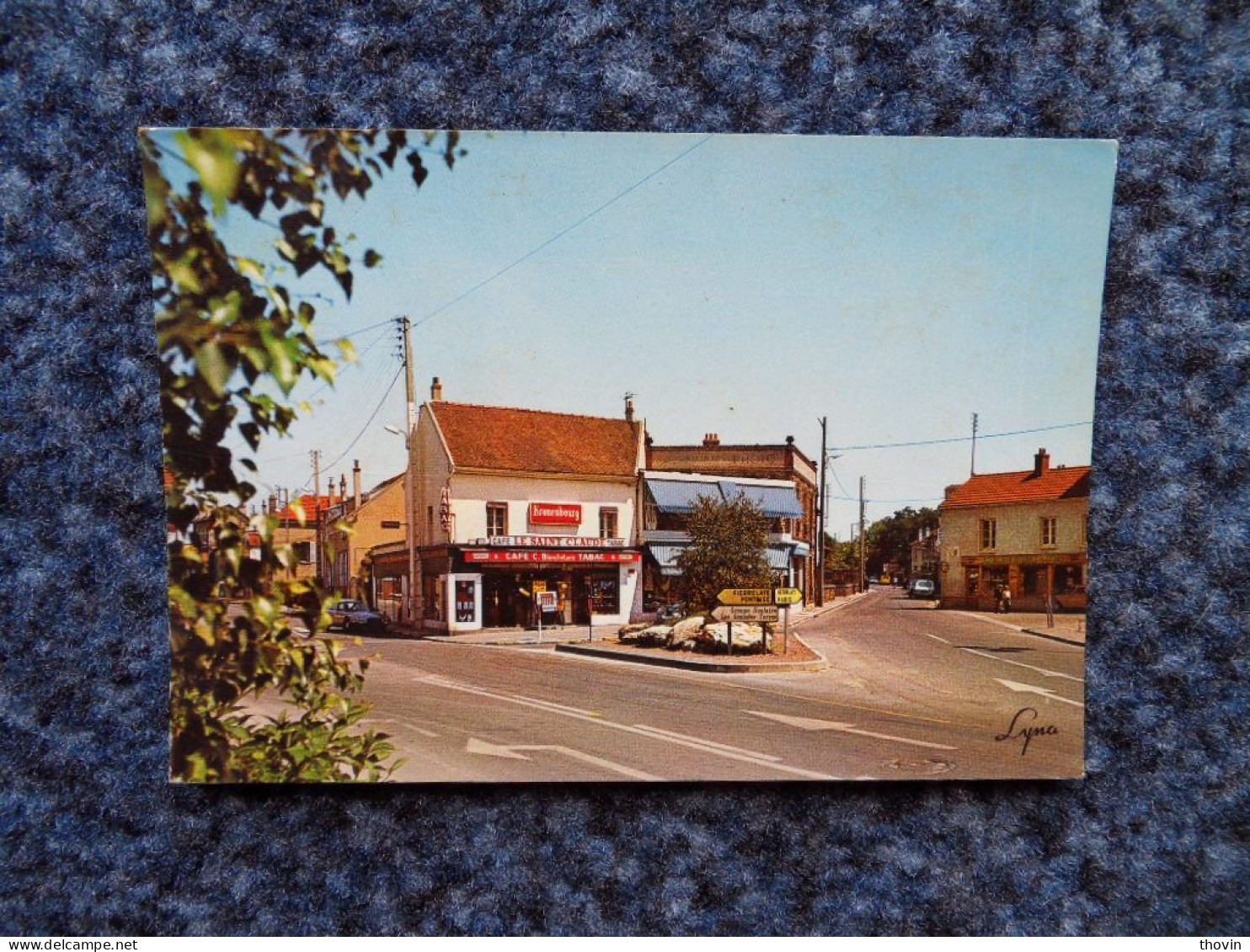 KB10/1053-Conflans Sainte Honorine Place De La Liberté Café Tabac Le Saint Claude - Conflans Saint Honorine