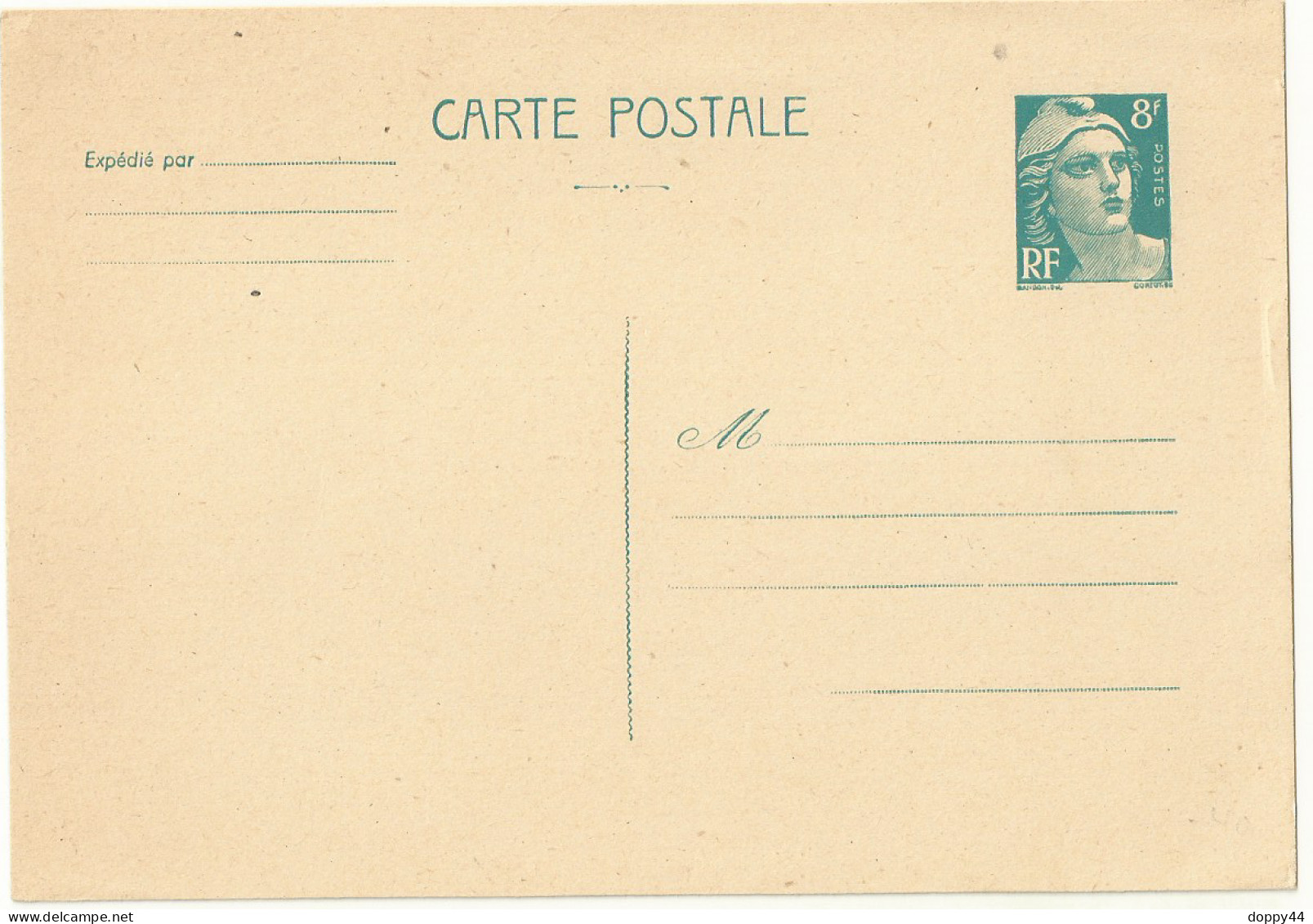 ENTIER POSTAL MARIANNE DE GANDON N° 810-CP1  NEUVE SUPERBE COTE 55 EUROS. - Standard Postcards & Stamped On Demand (before 1995)