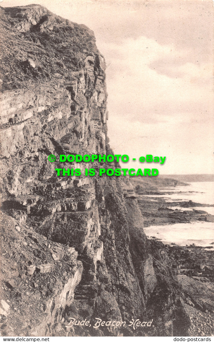 R516049 Bude. Beacon Head. F. Frith. No. 45891. 1908 - Mondo