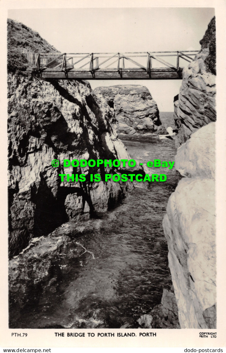 R516052 Porth. The Bridge To Porth Island. F. Frith - Mondo