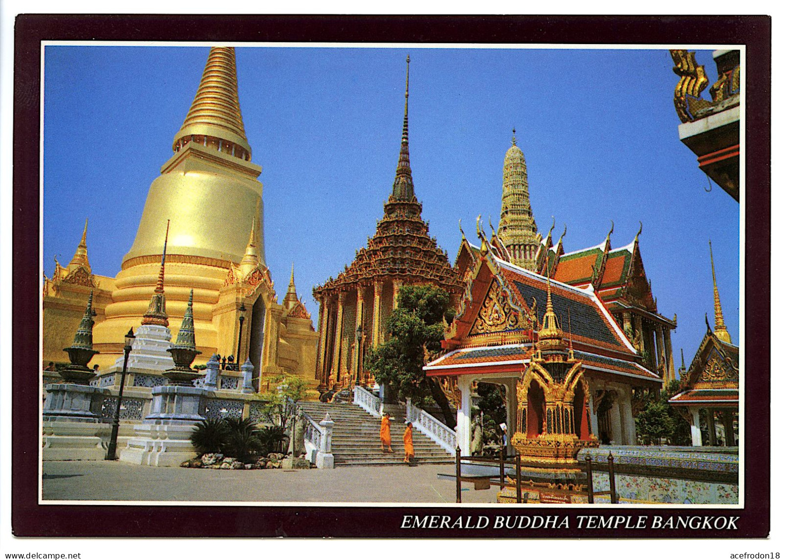 Bangkok - Inside Of The Emerald Buddha Temple - Thaïland