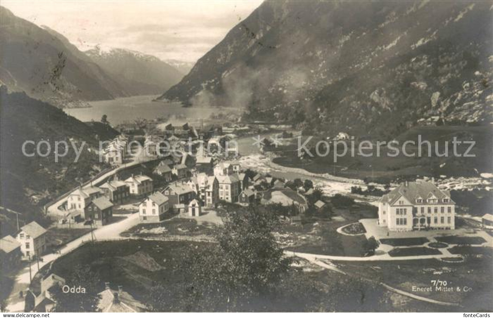 13698356 Odda Panorama Odda - Norvegia