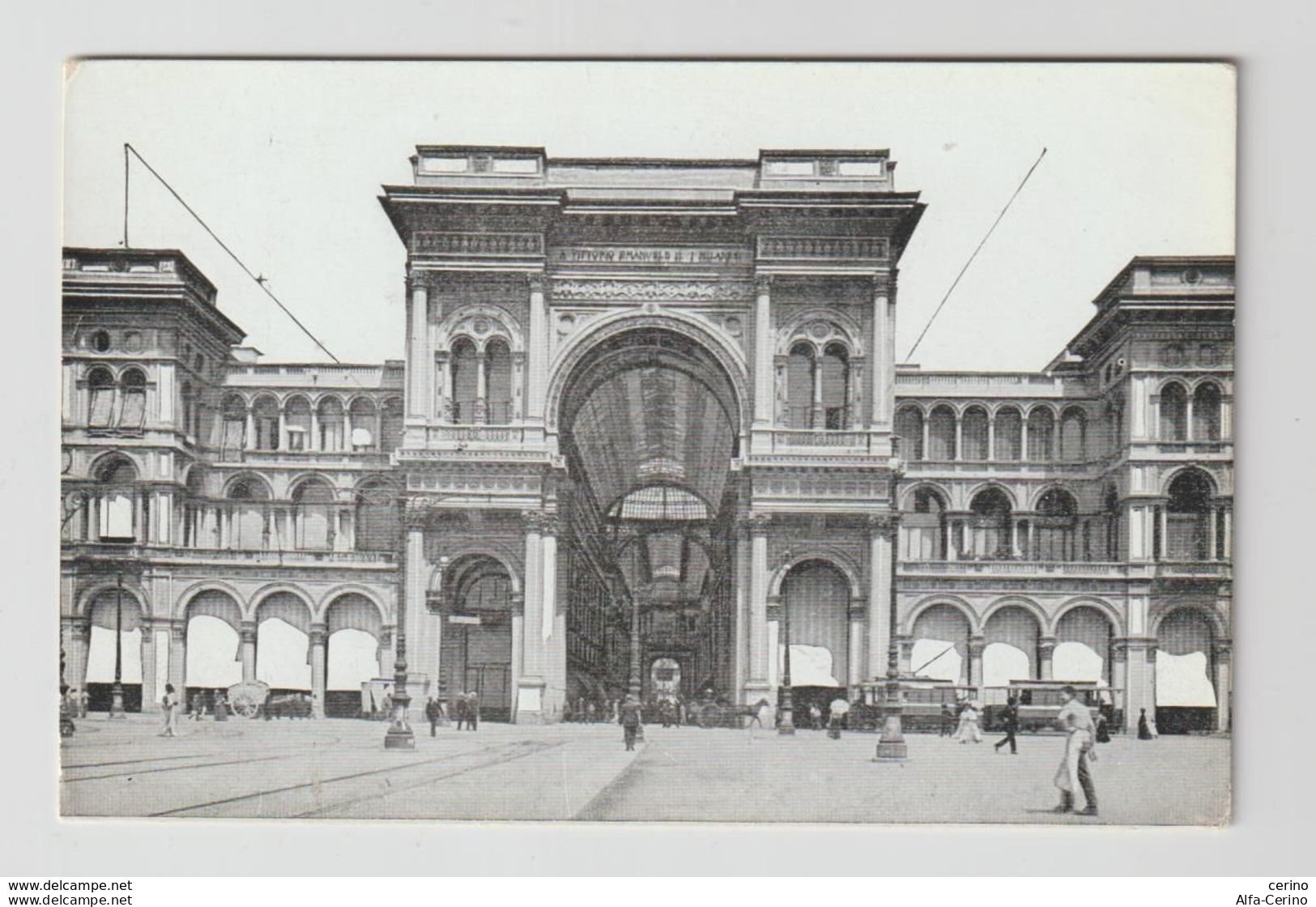 MILANO:  FACCIATA  GALLERIA  VITTORIO  EMANUELE -  FP - Milano (Mailand)