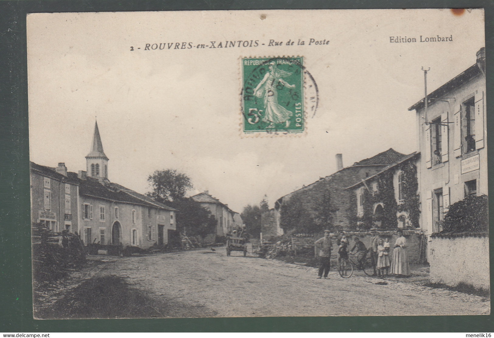 CP - 88 - Rouvres-en-Xaintois - Rue De La Poste - Autres & Non Classés