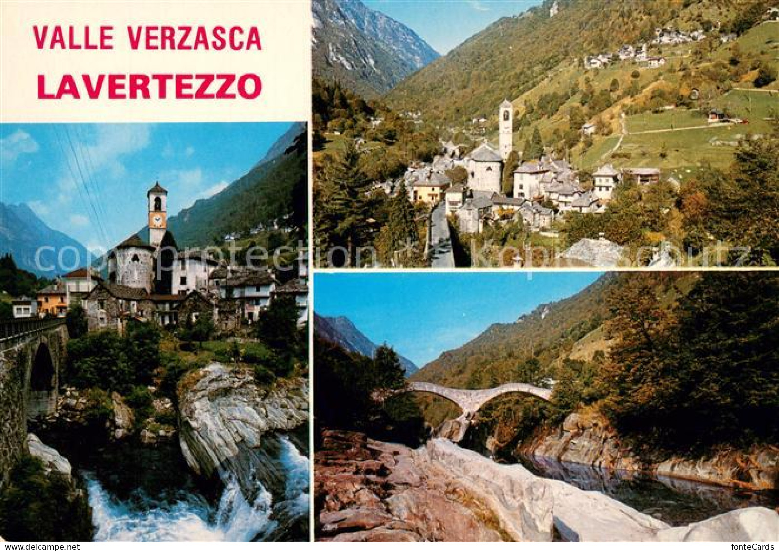 13688270 Lavertezzo Panorama Valle Verzasca Lavertezzo - Sonstige & Ohne Zuordnung