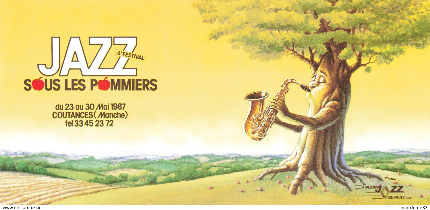 CPM / COUTANCES /JAZZ SOUS LES POMMIERS 1987 - Coutances