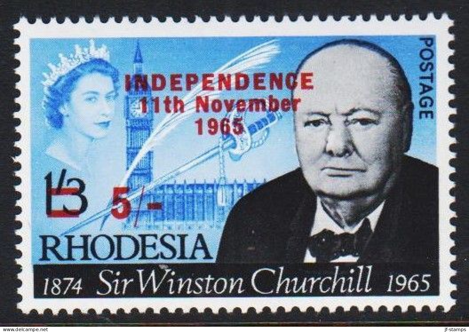 1966. RHODESIA. INDEPENDENCE 11th November 1965. Complete Set With14 Ex. Never Hinged. (Michel 9-22) - JF545278 - Rhodésie (1964-1980)