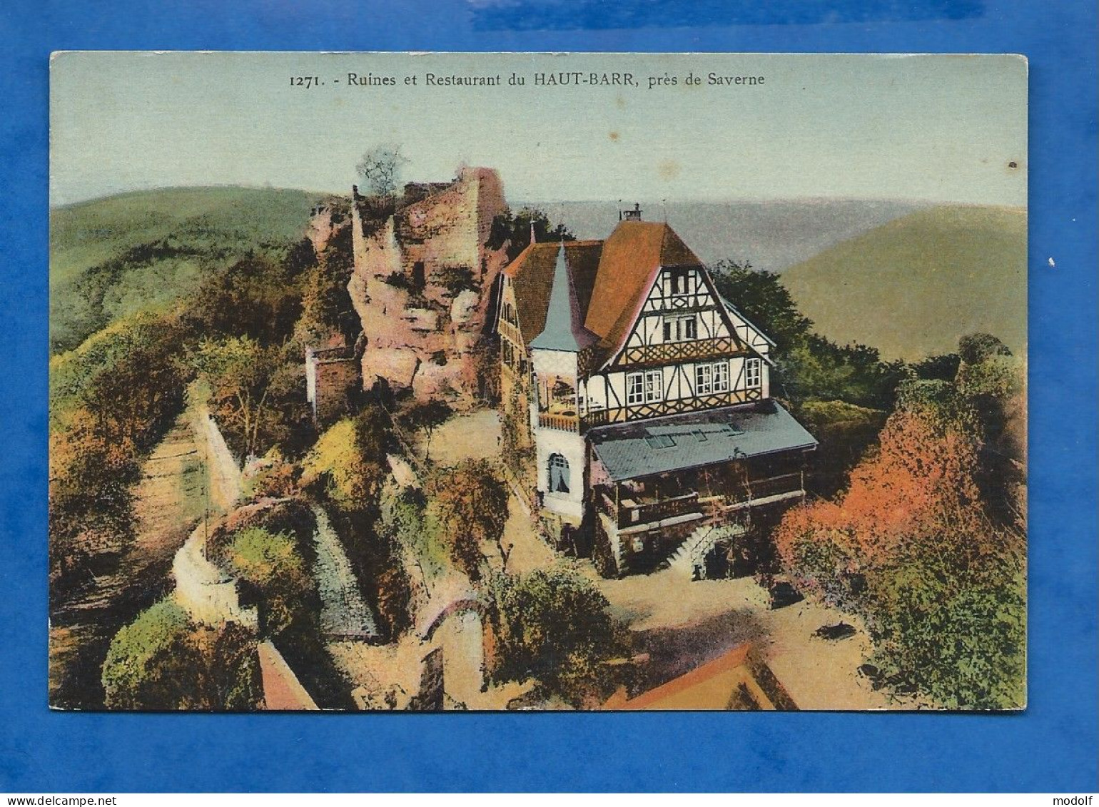 CPA - 67 - Ruines Et Restaurant Du Haut-Barr, Près De Saverne - Colorisée - Non Circulée - Saverne