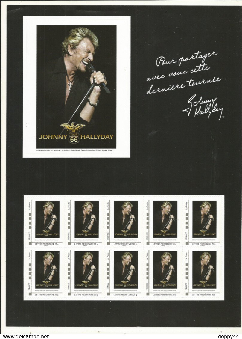 COLLECTOR JOHNNY HALLYDAY TOUR 66  EDITION FAN AVENUE. - Collectors