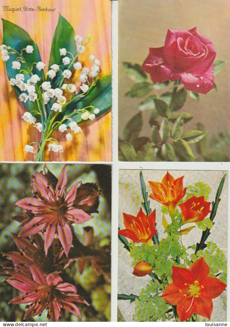 LOT DE  400  C  P  M  DIVERSES  À  18  €   (  PORT POUR LA  FRANCE  19,95 ) ( 24 / 4 / 114  ) - Flowers