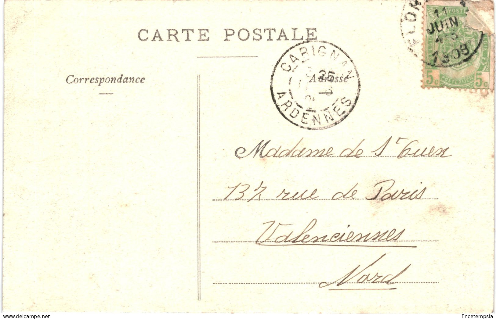 CPA Carte Postale Belgique Orval Ruines Ancienne Porte Monumentale 1908  VM80046 - Florenville