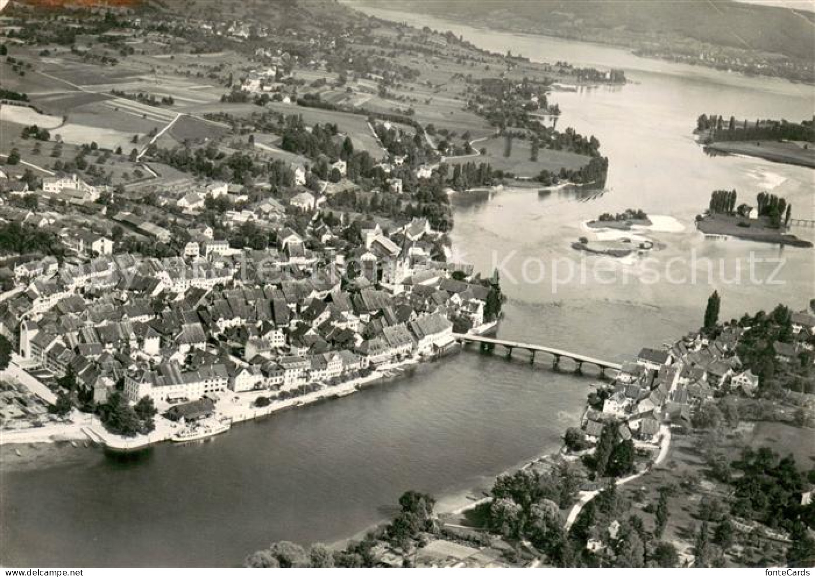 13683132 Stein Rhein Fliegeraufnahme Stein Rhein - Sonstige & Ohne Zuordnung