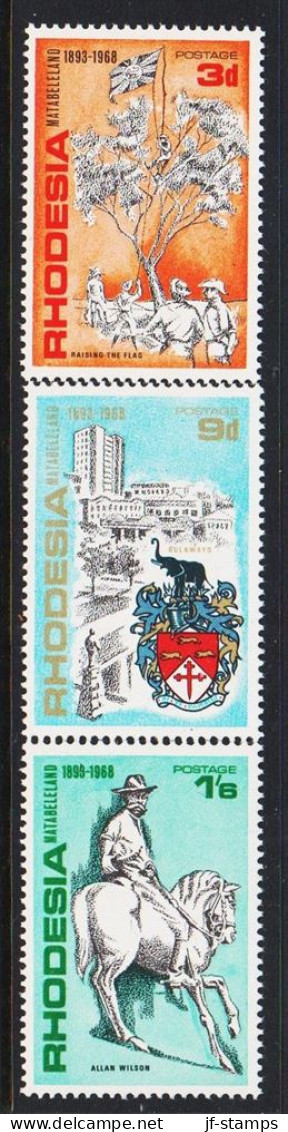 1968. RHODESIA. Matabeleland. Complete Set Never Hinged. (Michel 75-77) - JF545298 - Rhodésie (1964-1980)