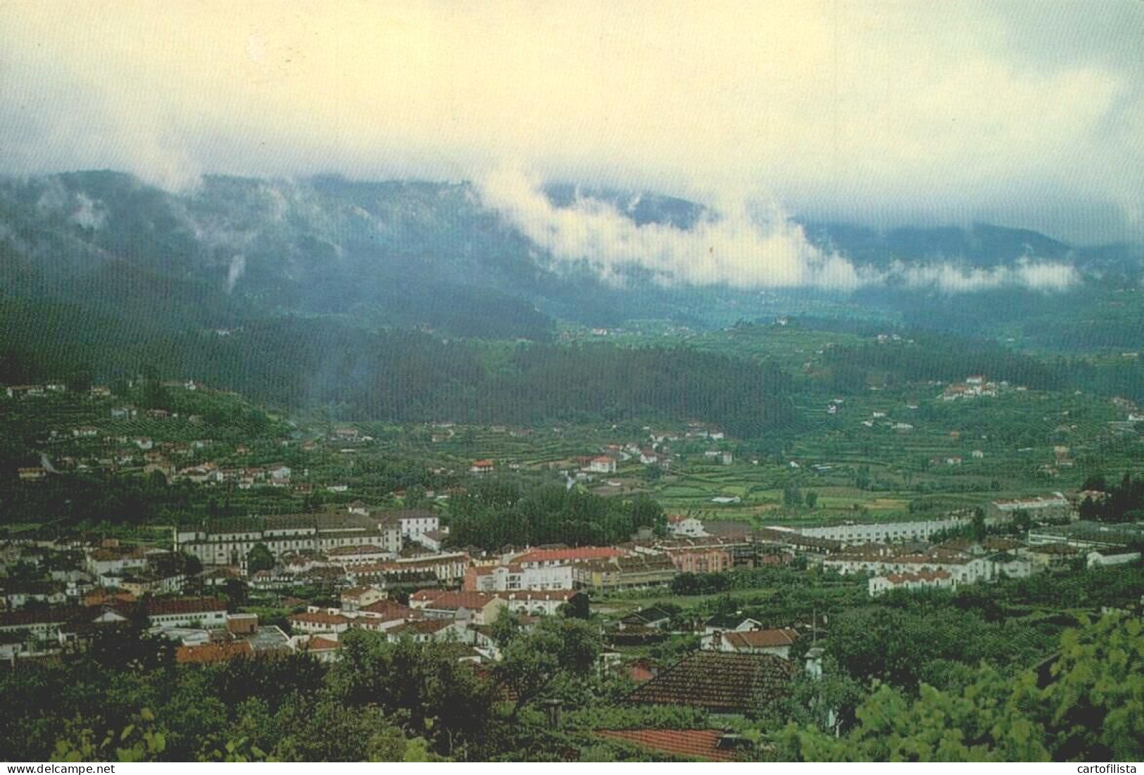 AROUCA - Aspeto Geral Da Vila E Serra Da Freita  ( 2 Scans ) - Aveiro