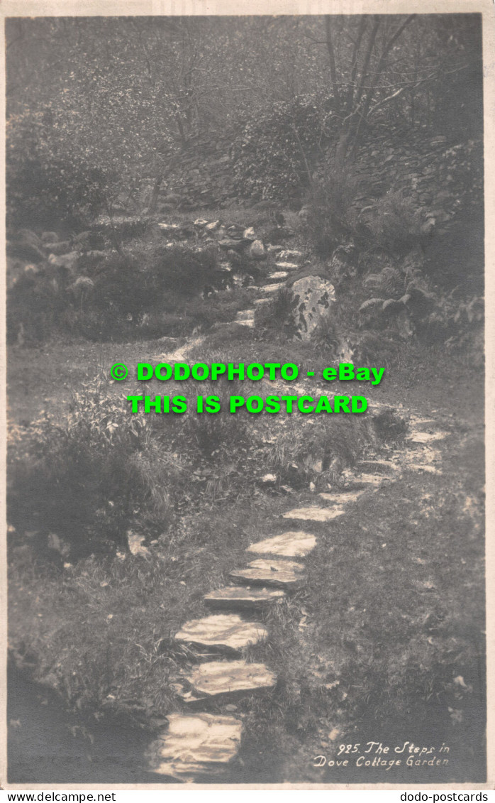 R516373 The Steps In Dove Cottage Garden. G. P. Abraham - World