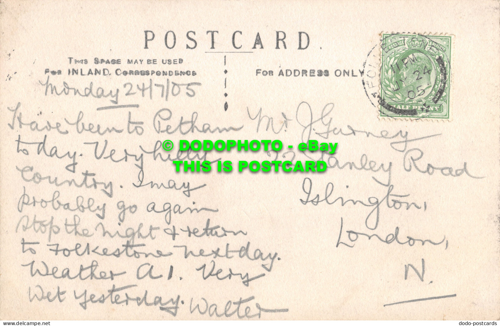 R516378 Birch Grove. Postcard. 1905 - Wereld