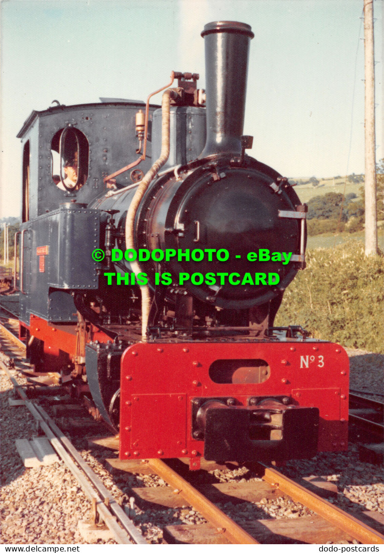 R516171 Railway Locomotive. No. 3. Postcard - World