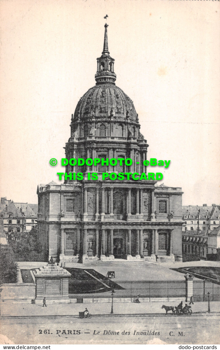 R516393 Paris. Le Dome Des Invalides. C. M - Welt