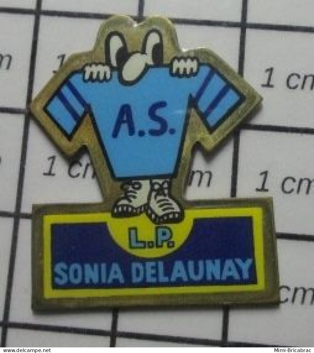 1618c Pin's Pins / Beau Et Rare / SPORTS / ASSOCIATION SPORTIVE LYCEE PROFESSIONNEL SONIA DELAUNAY - Other & Unclassified