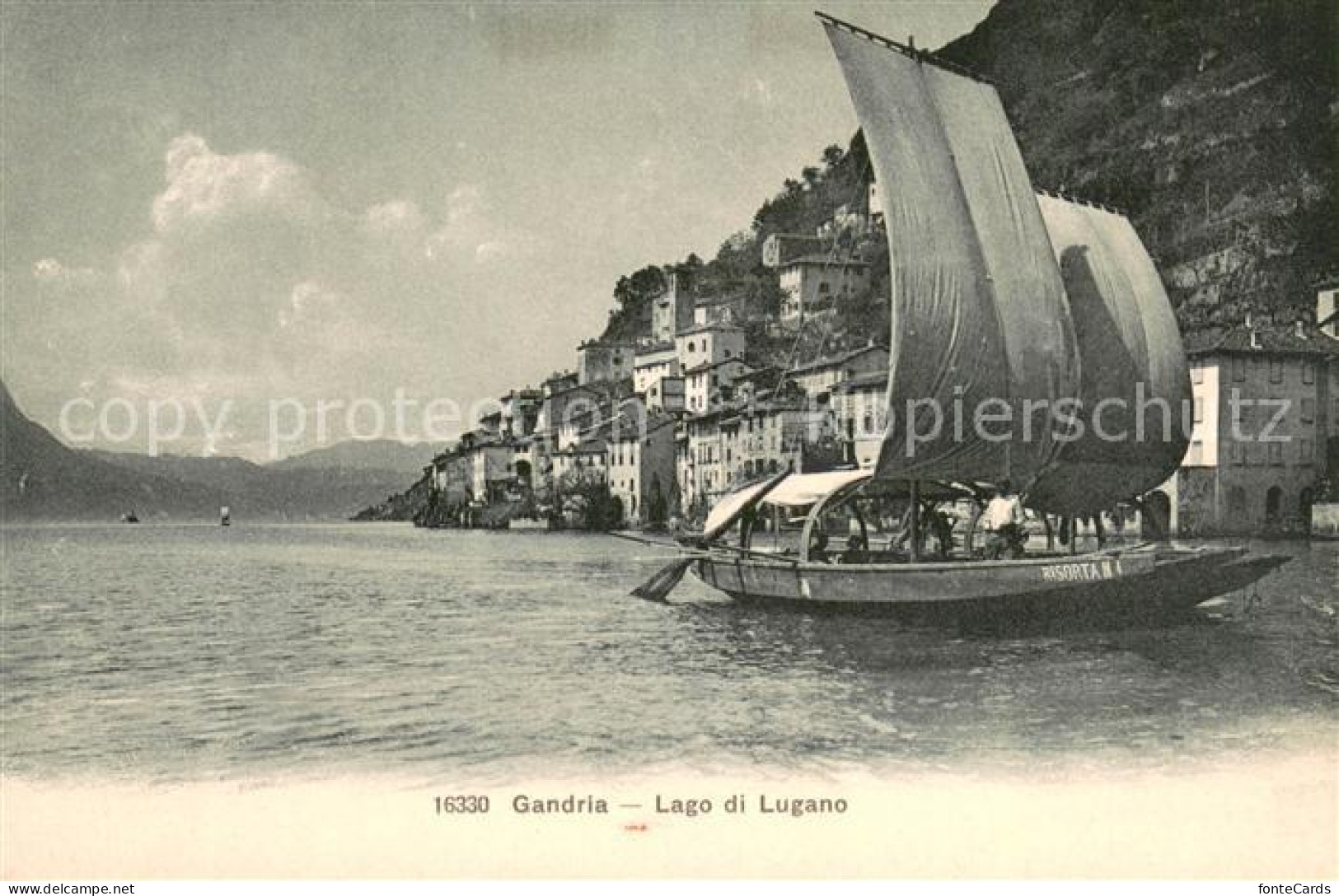 13676674 Gandria Lago Di Lugano Lago Di Lugano Gandria Lago Di Lugano - Sonstige & Ohne Zuordnung