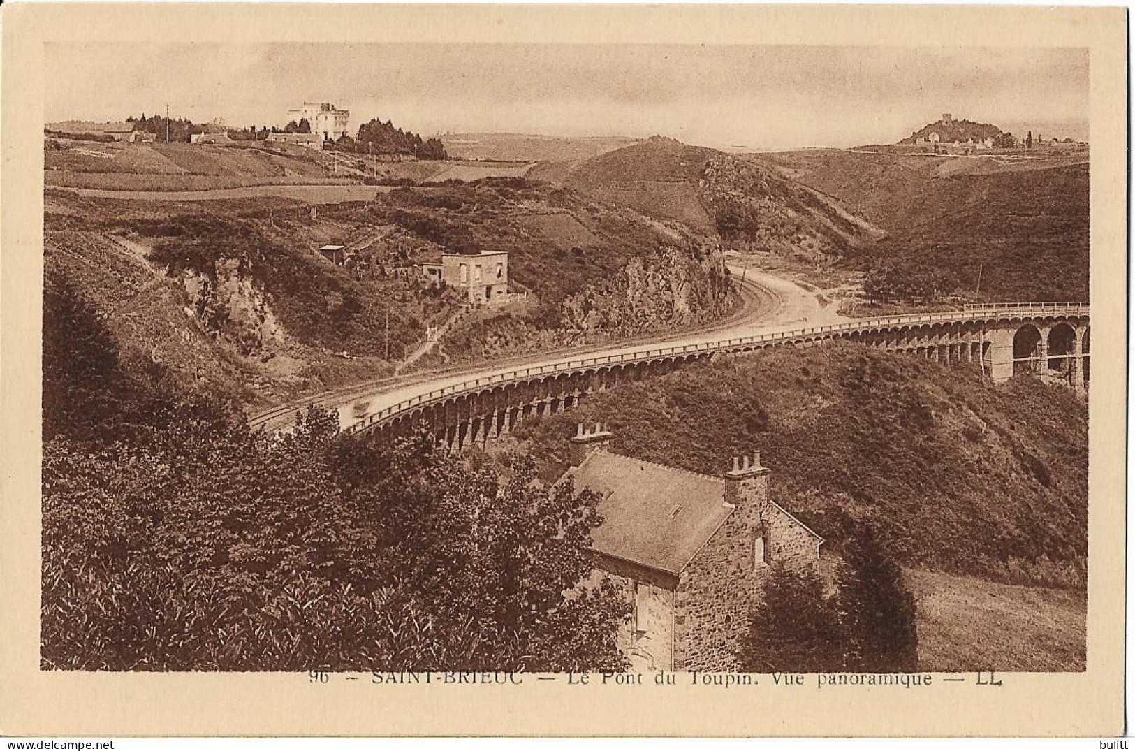 SAINT BRIEUC - Le Pont Du Toupin - Vue Panoramique - Saint-Brieuc