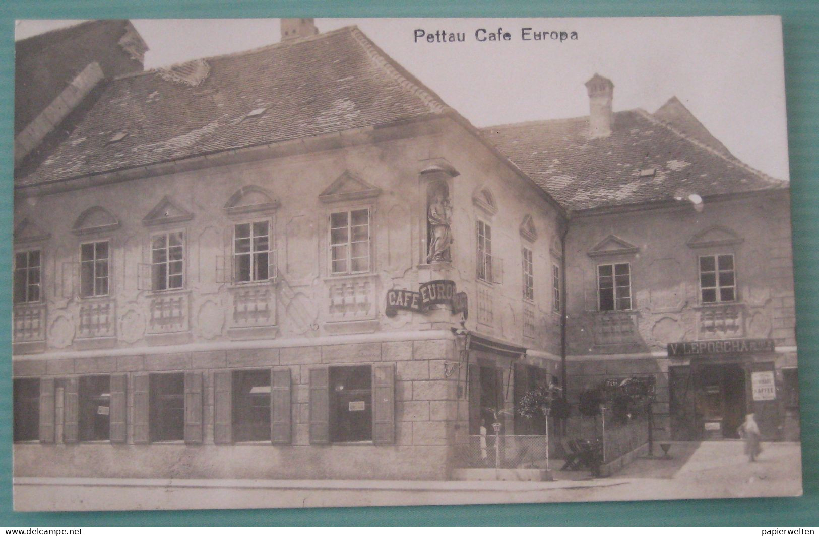 Ptuj Ob Dravi / Pettau - Cafe Europa - Slovénie