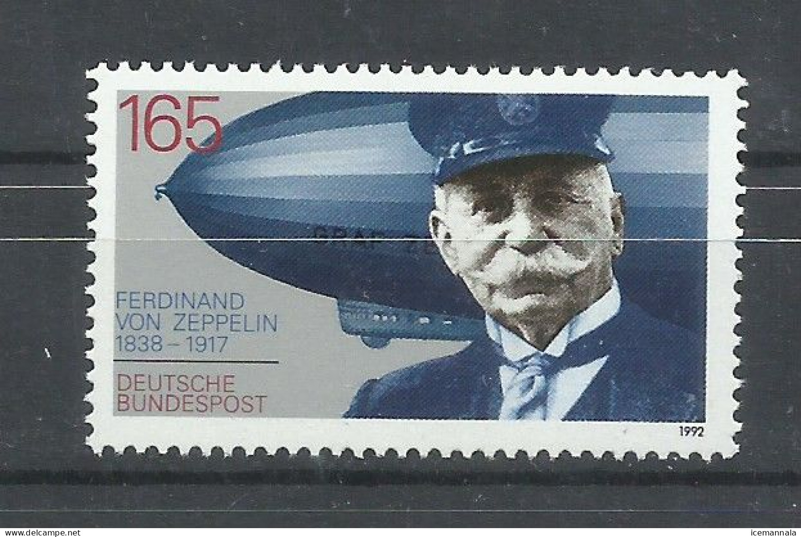 ALEMANIA   YVERT   1424   MNH  ** - Zeppelin