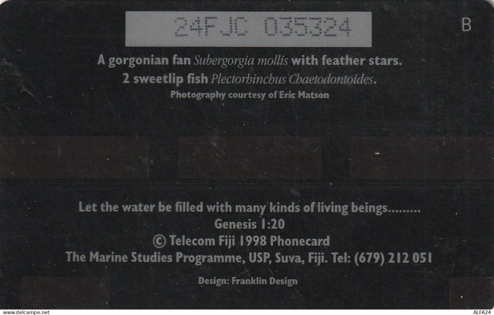 PHONE CARD FIJI  (E102.15.1 - Fidji