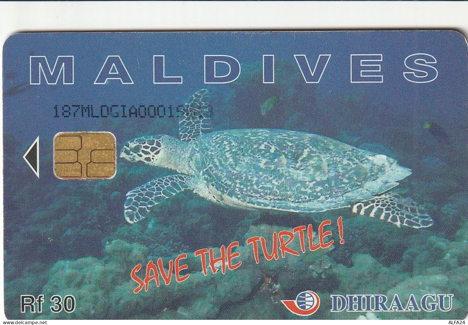 PHONE CARD MALDIVE  (E102.12.2 - Maldiven