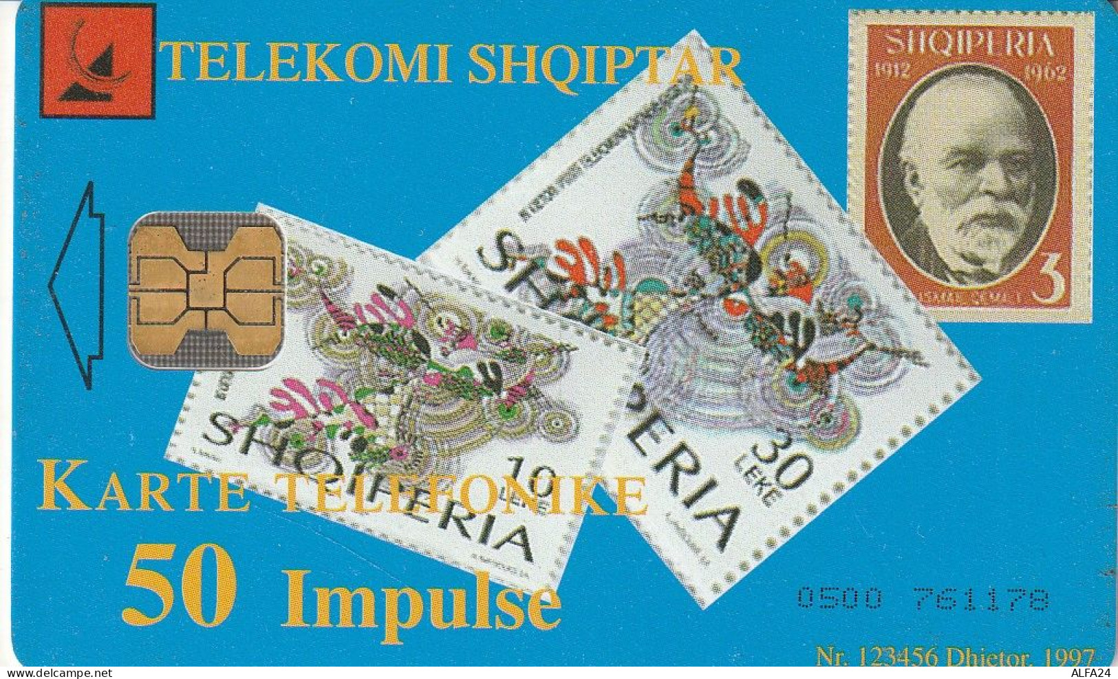 PHONE CARD ALBANIA  (E102.9.8 - Albanien