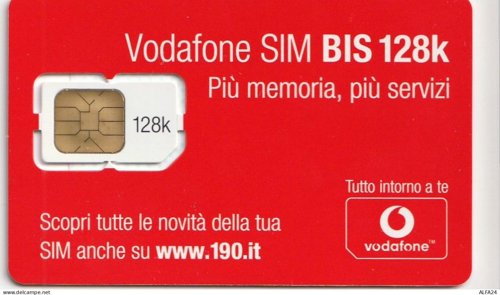 ITALIA GSM SIM VODAFONE (EUSP.40.3 - [2] Handy-, Prepaid- Und Aufladkarten