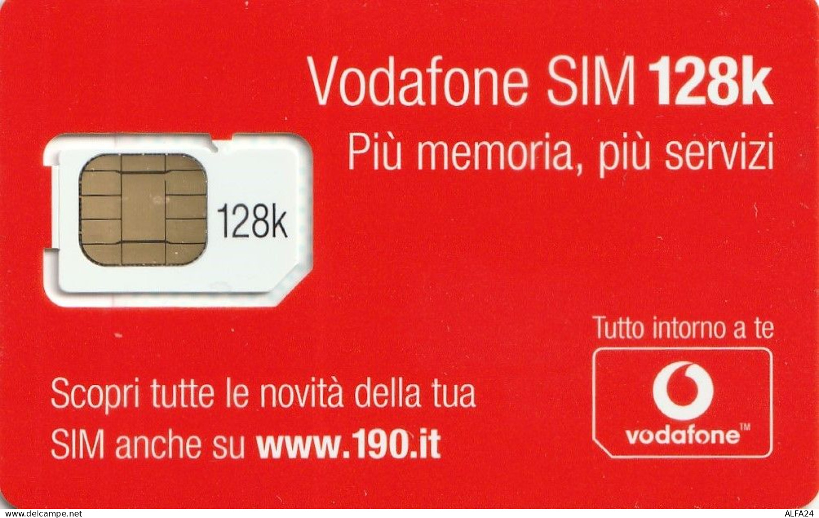 ITALIA GSM SIM VODAFONE (EUSP.32.3 - [2] Sim Cards, Prepaid & Refills