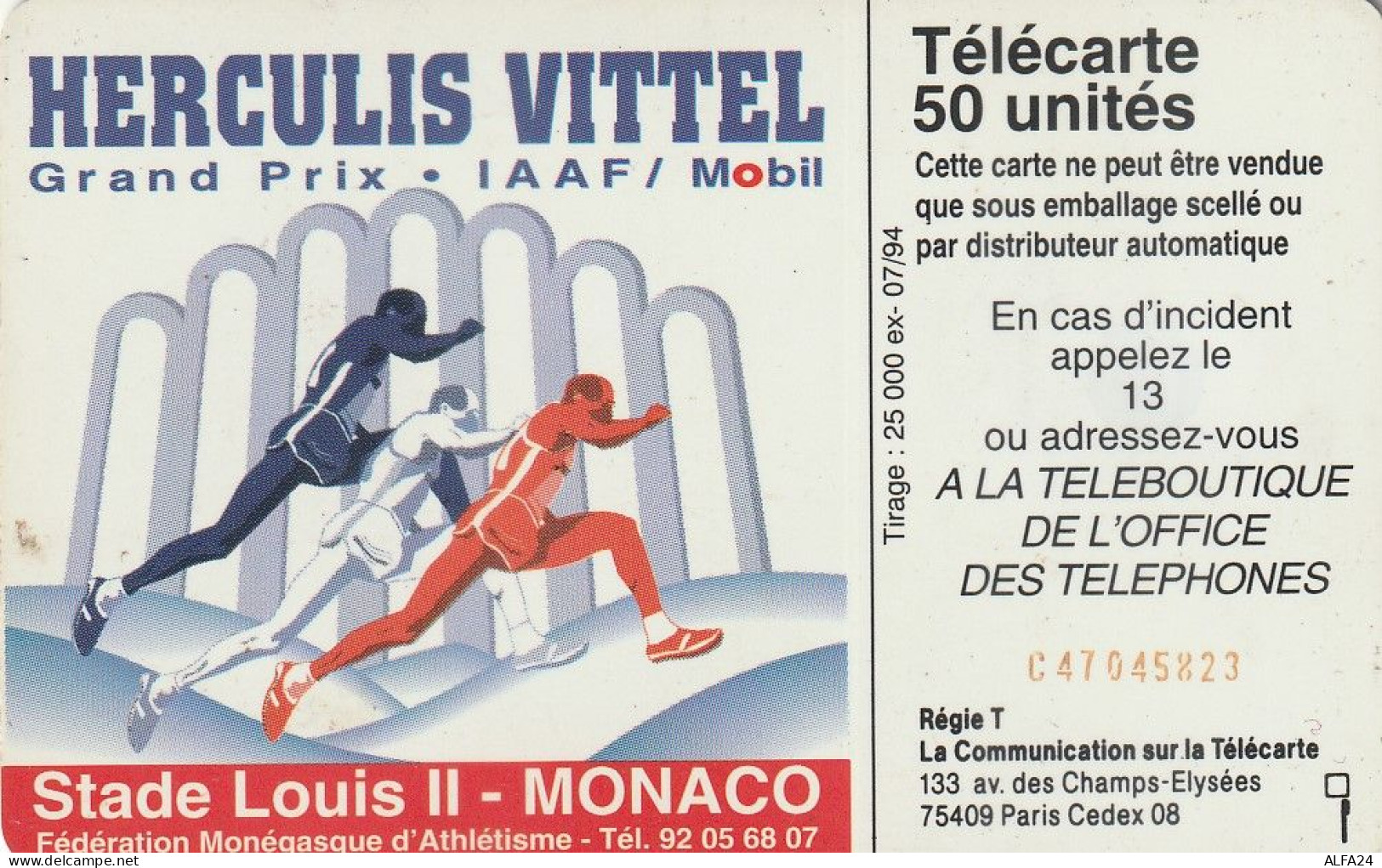 PHONE CARD MONACO  (E98.18.3 - Mónaco