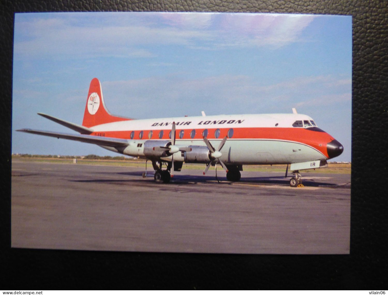 DAN AIR LONDON  VISCOUNT  G-ARIR - 1946-....: Modern Tijdperk