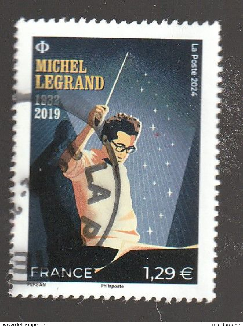 FRANCE 2024 MICHEL LEGRAND OBLITERE - Gebraucht