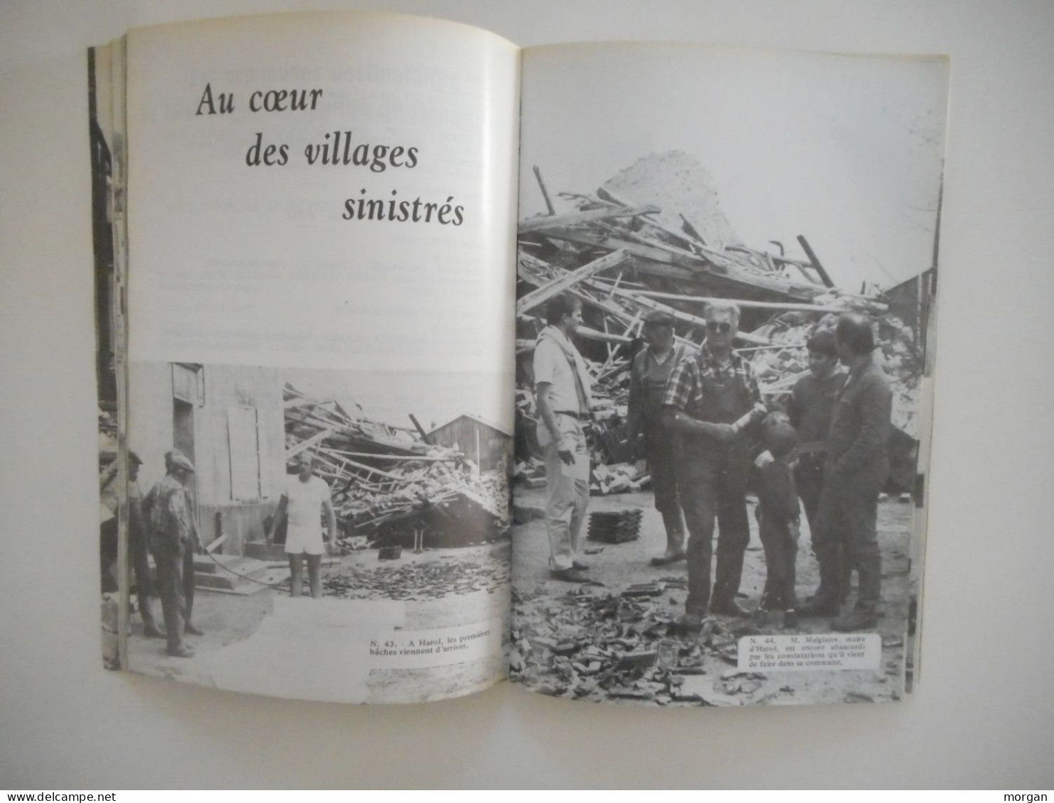 LORRAINE, VOSGES - TORNADE VOSGES 11 JUILLET 1984, ALBUM PHOTOGRAPHIQUE - Lorraine - Vosges