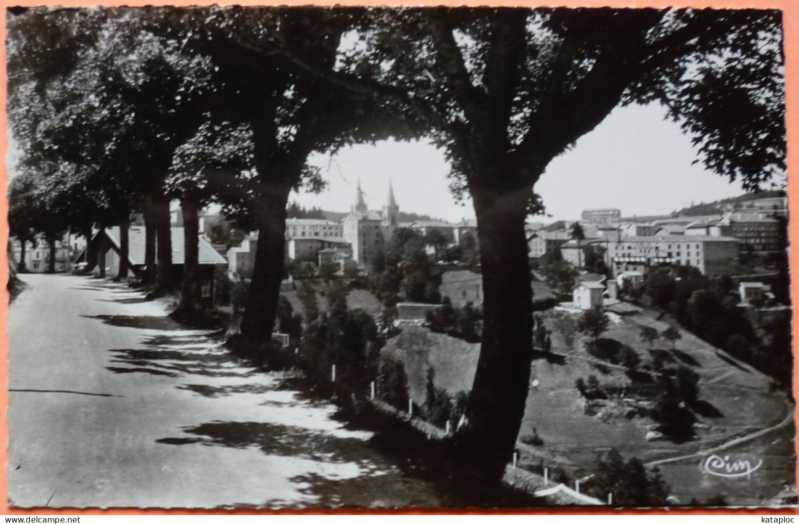 CARTE LA LOUVESC - 07 - VUE GENERALE ET BOULEVARD DES ELEGANTS -2 SCANS-15 - La Louvesc